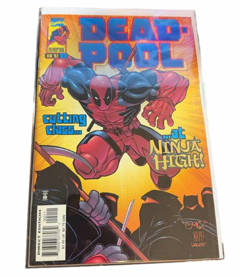 Deadpool #2 (1997) Marvel Comics Joe Kelly Ed McGuinness Direct Edition